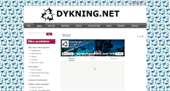 Desktop Screenshot of dykning.net